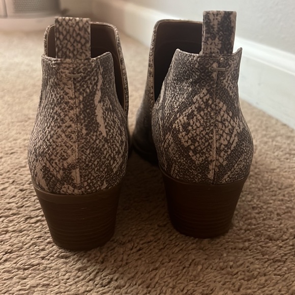 Snake Skin Booties - Picture 2 of 3